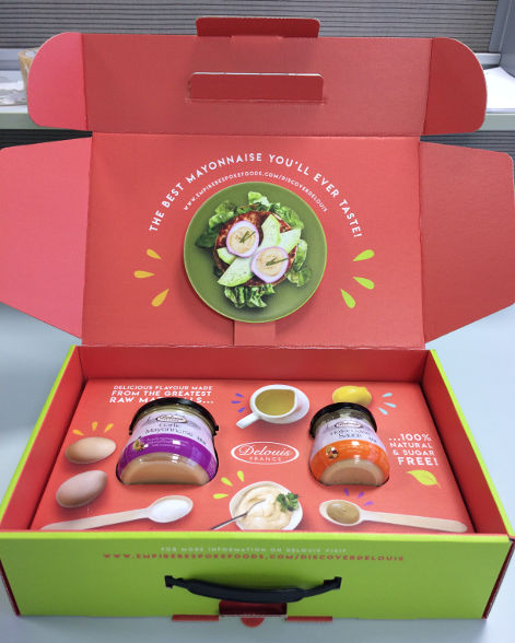 POS retail thai taste sample box