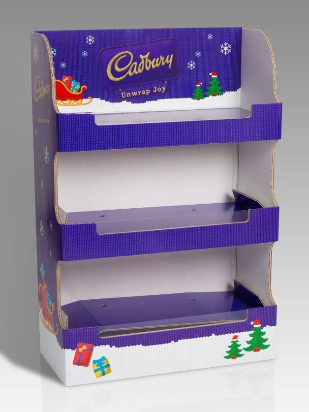 POS retail CDU cadbury