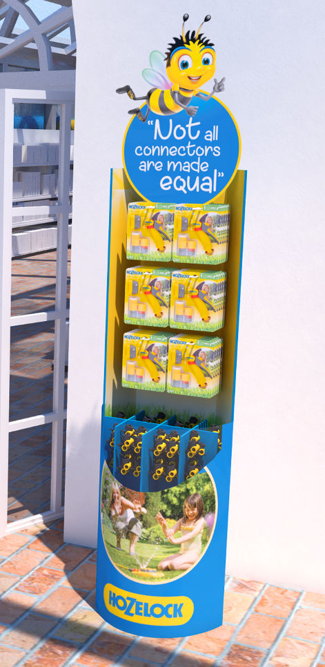 POS retai dumpbin hozelock