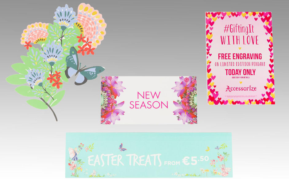 accessorize flyer poster barker