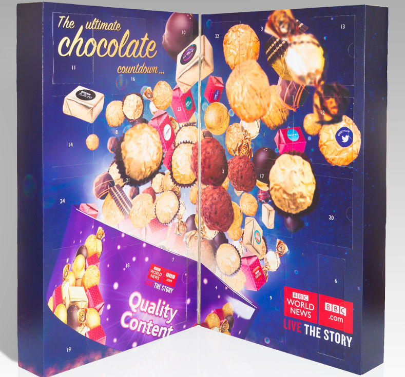 POS retail standee giant calender