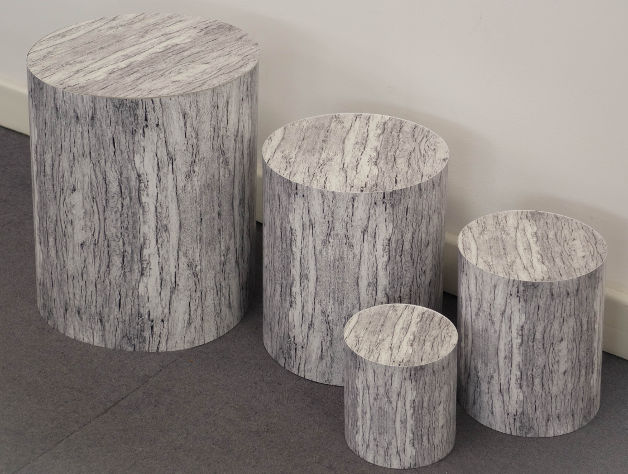 POS retail instore theatre tree stump props